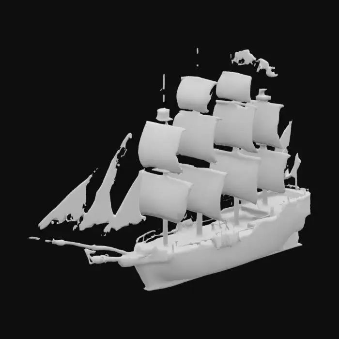 3D model for pirates of the carribean