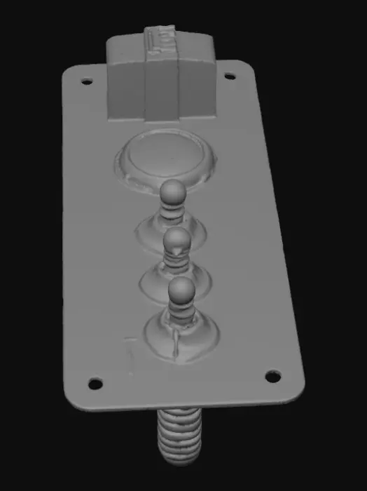 3D model for Racing Engine Start Panel