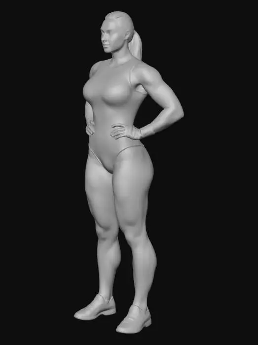 3D model for Wounder woman