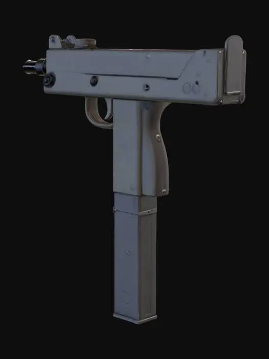 3D model for Mac 11 Submachine gun
