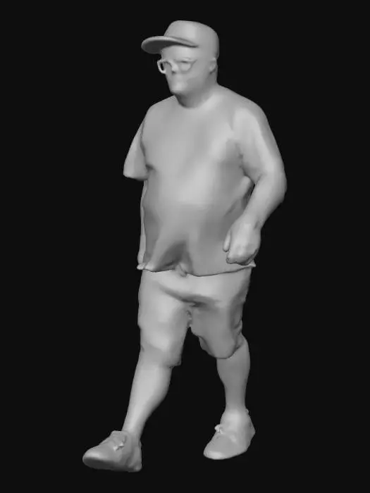 3D model for Casual Afternoon Stroll by an extremist , #villain#