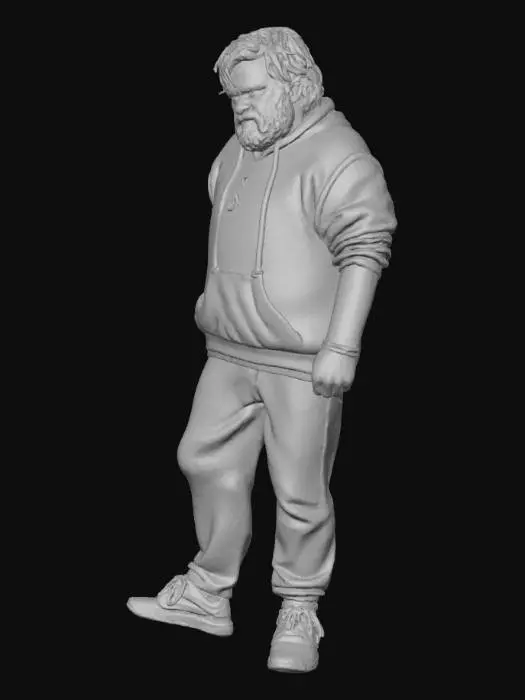 3D model for Contemplative predator