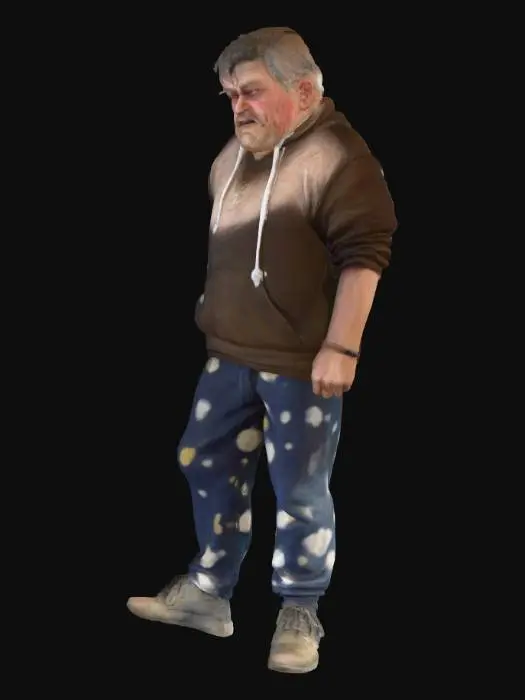 3D model for Contemplative predator