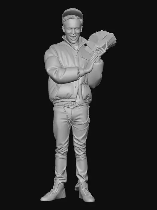 3D model for Flexing in the Parking Lot DB.Boutabag