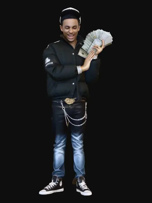 3D model for Flexing in the Parking Lot DB.Boutabag