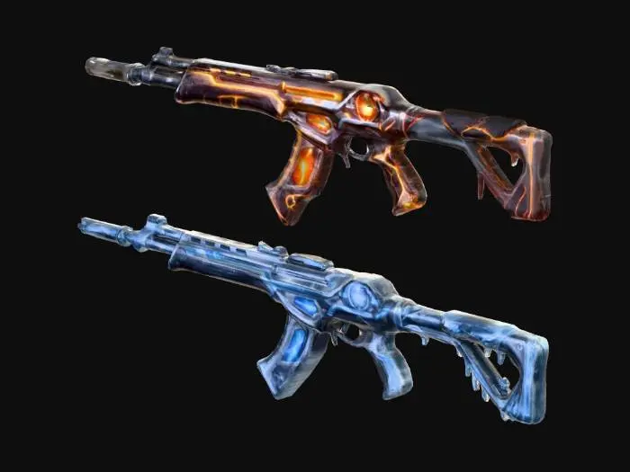 3D model for Fire and Ice: Dual Element Rifles