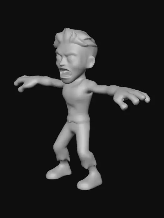 3D model for Zombie Outbreak