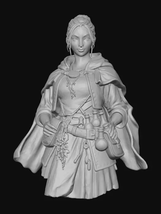 3D model for The Alchemist's Apprentice