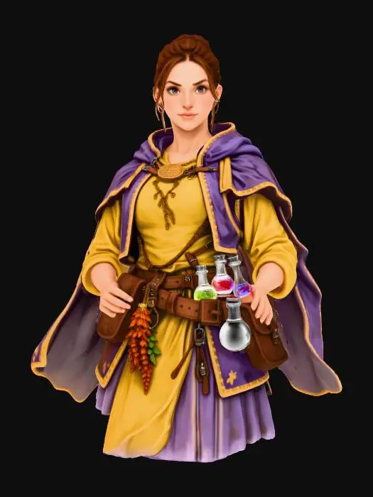 3D model for The Alchemist's Apprentice