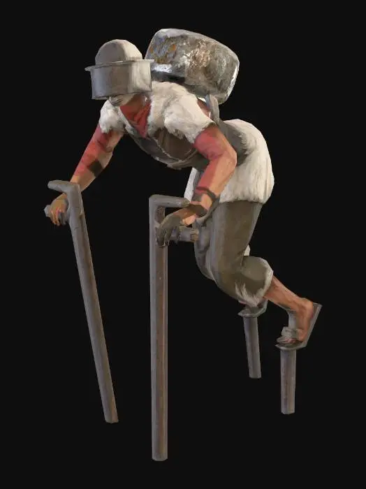 3D model for StiltWalkerHuman