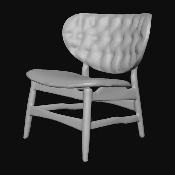 3D model for Emerald Elegance Chair