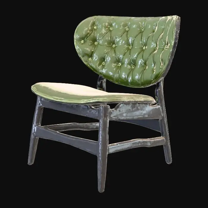3D model for Emerald Elegance Chair