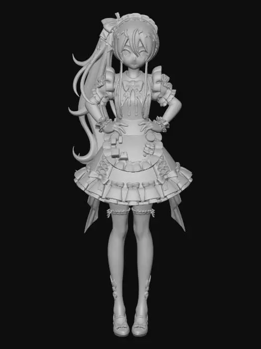 3D model for lumina maid