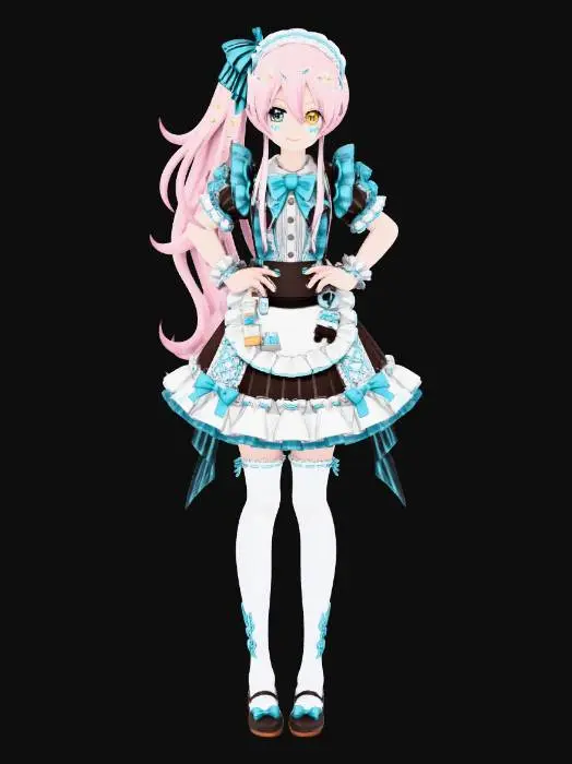 3D model for lumina maid