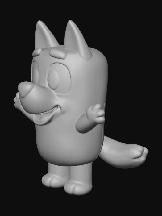3D model for Blue Pup Joy