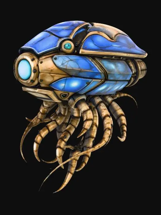 3D model for Abyssal Mechanoid