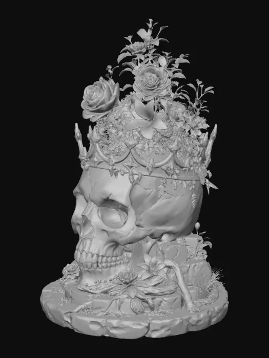 3D model for Eternal Bloom