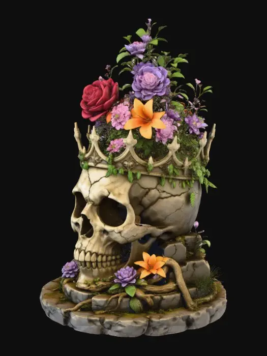 3D model for Eternal Bloom