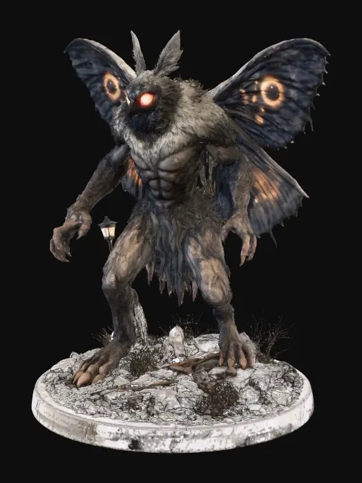 3D model for Mothman Awakens