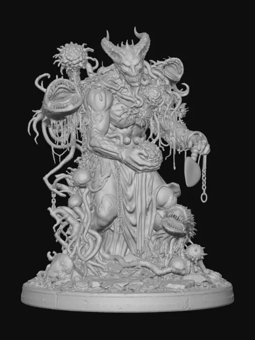 3D model for Nether Gardening