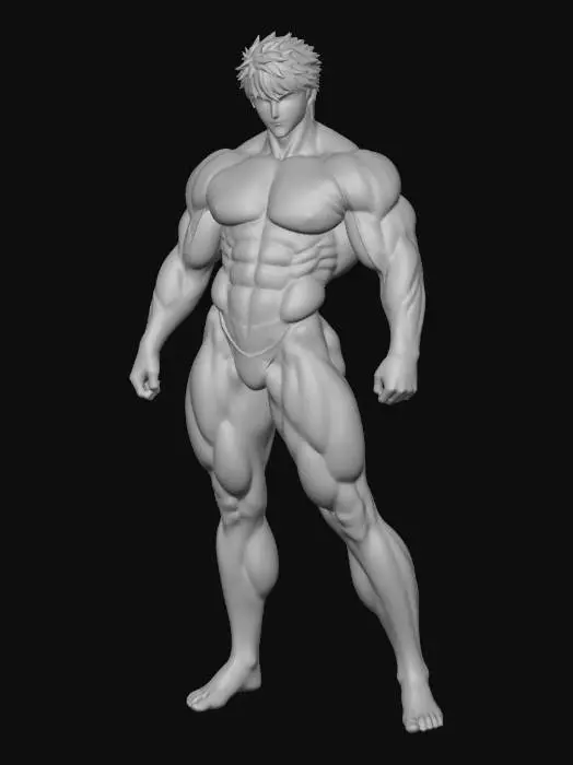 3D model for Colossus of Muscle