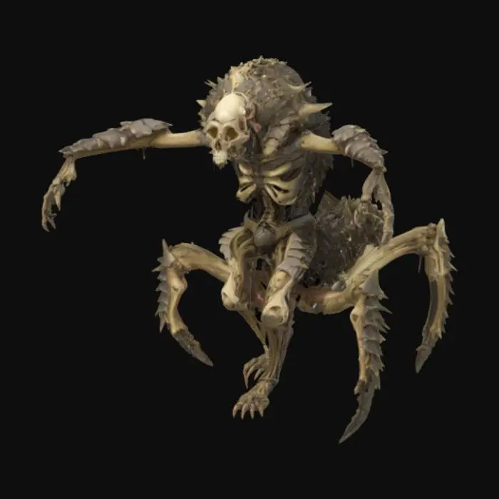 3D model for Arachnid Warlord