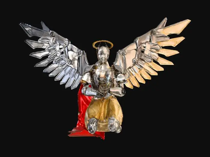 3D model for Test_1_robot_leg-angel