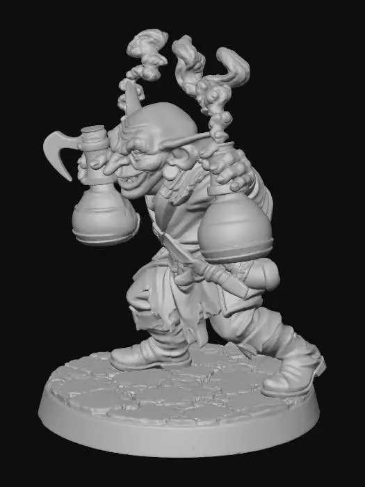 3D model for Goblin Alchemist