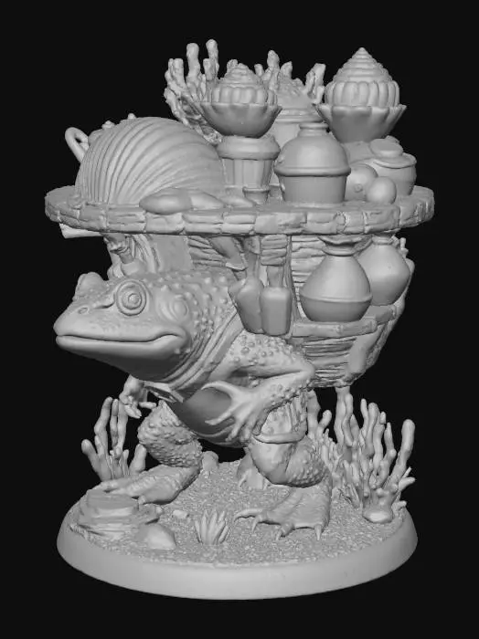 3D model for Frog Trader's Treasure