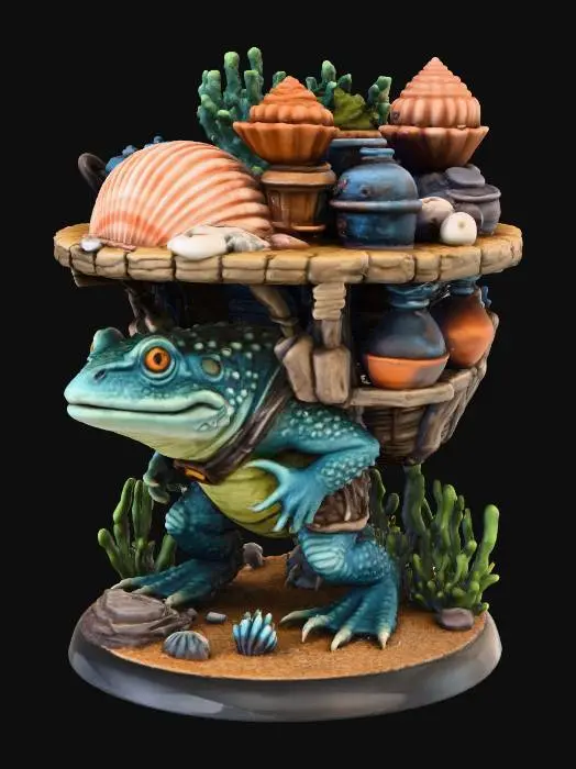 3D model for Frog Trader's Treasure