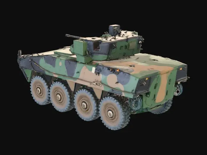 3D model for rosomak