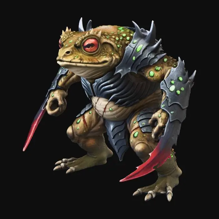 3D model for Amphibian Warrior