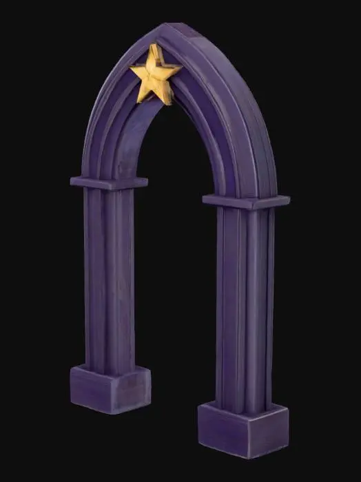 3D model for Starry Archway