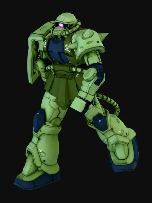 3D model for zaku2