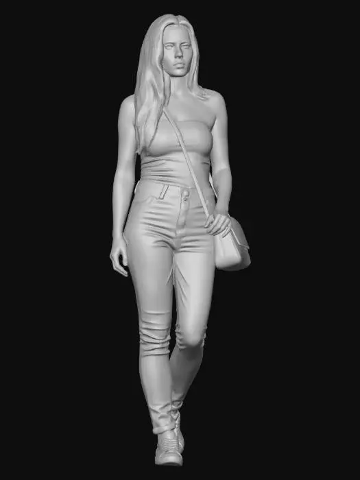 3D model for Casual Everyday Look