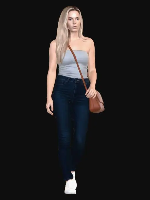 3D model for Casual Everyday Look
