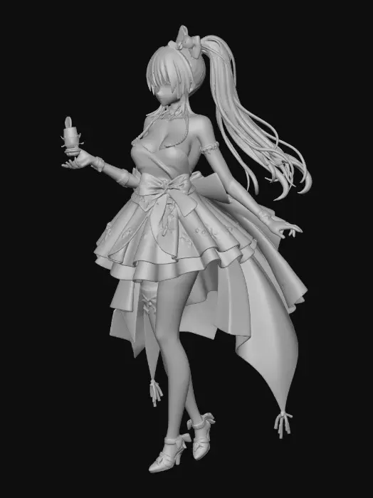 3D model for Celestial Elegance