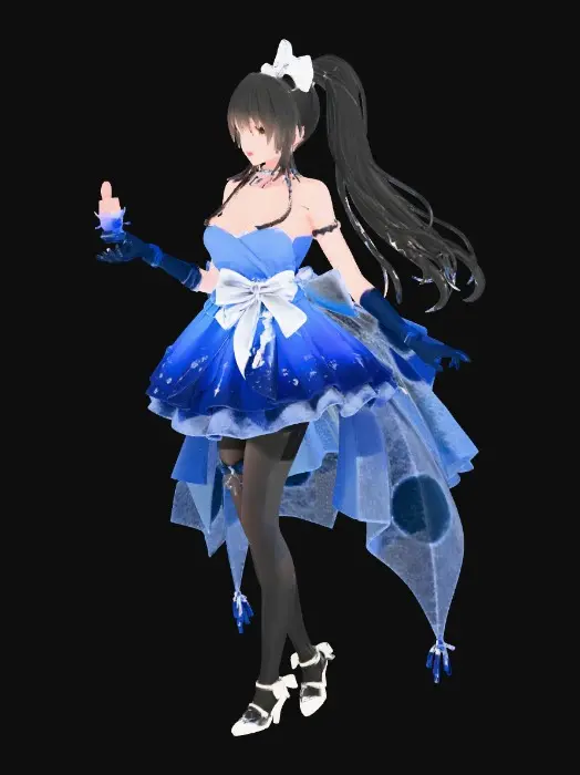 3D model for Celestial Elegance