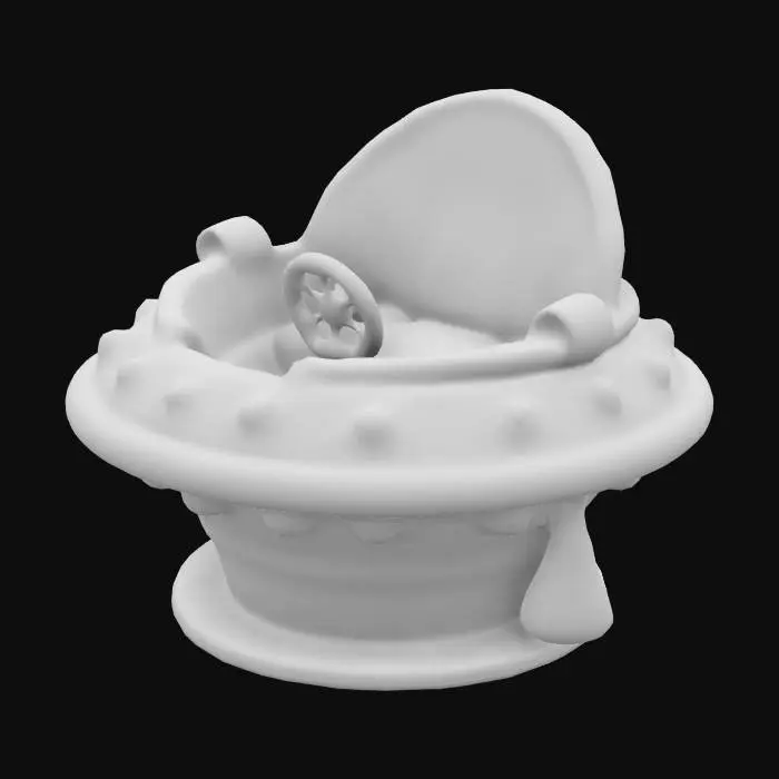 3D model for Spaceship Ride