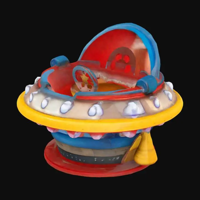 3D model for Spaceship Ride