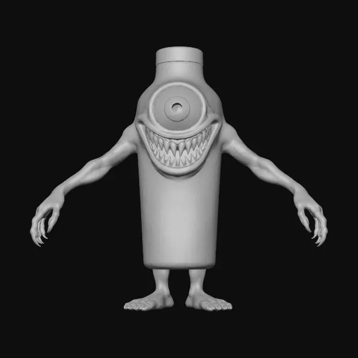 3D model for Ku Ku Tuku Ku Ku Tuku Ku Kupret