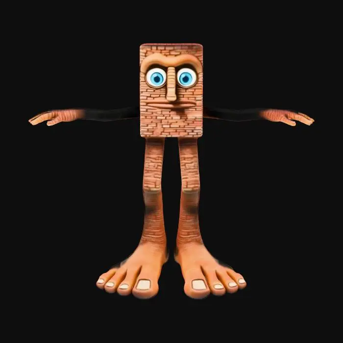 3D model for Tut Tut Tut Tut Sahur