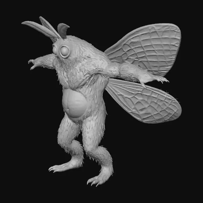 3D model for Mothmanalo Cocosalo