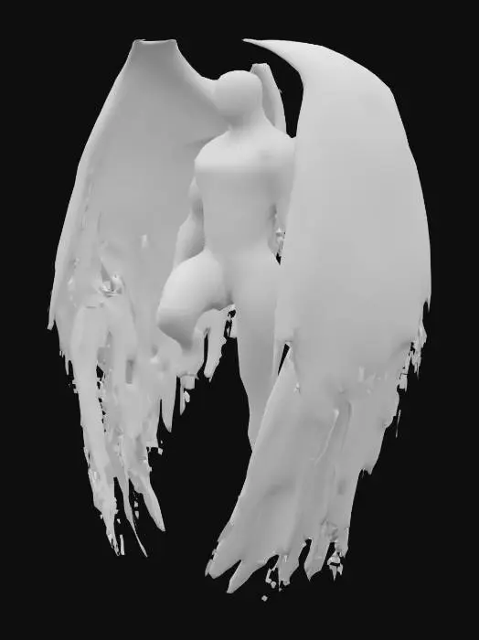 3D model for Winged Protector