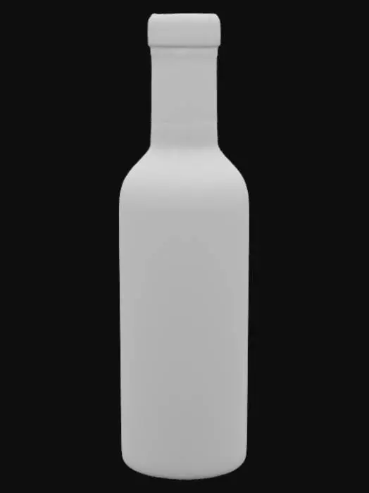 3D model for Wine Bottle in Packaging