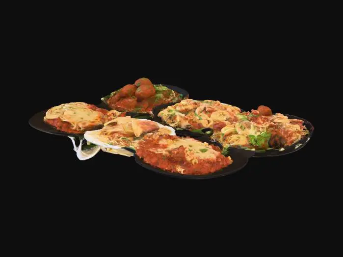3D model for Olive Garden Feast, #food#