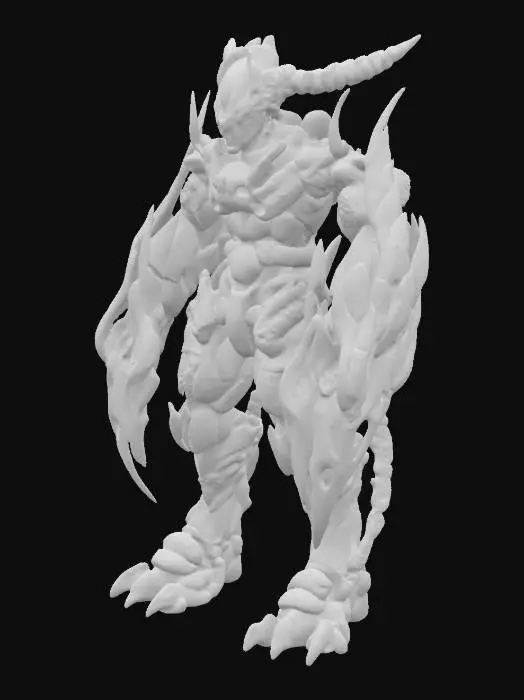 3D model for Warrior Sentinel