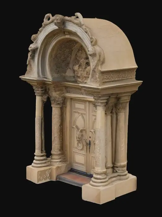 3D model for Ornate Archway Entrance, #arch#