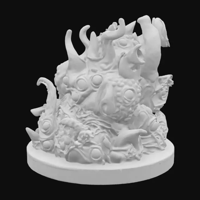 3D model for Eldritch Whorl, #arch# #bust#