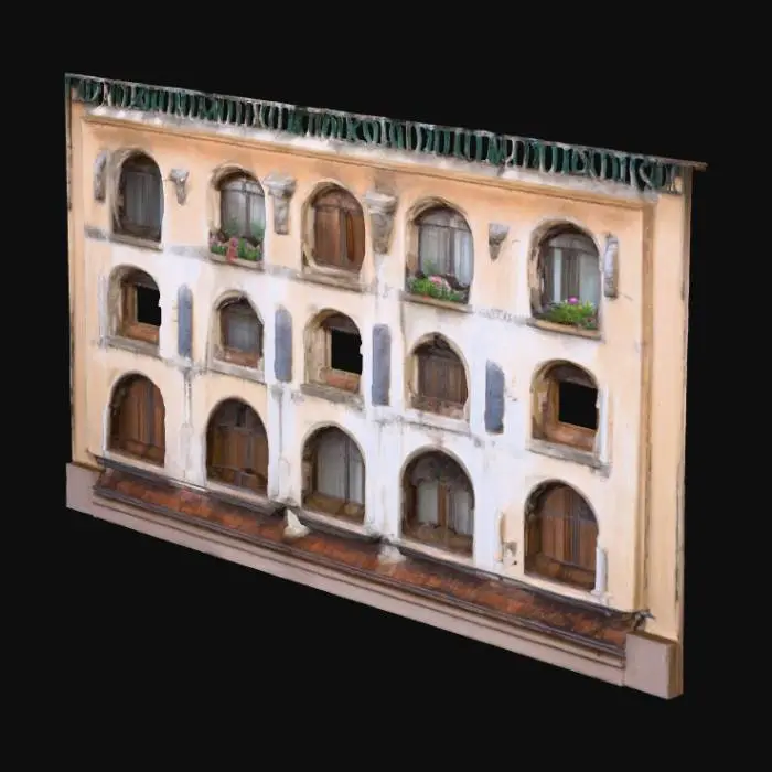 3D model for Courtyard View